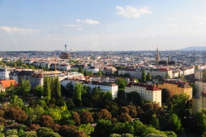 Vistas de Viena desde la noria